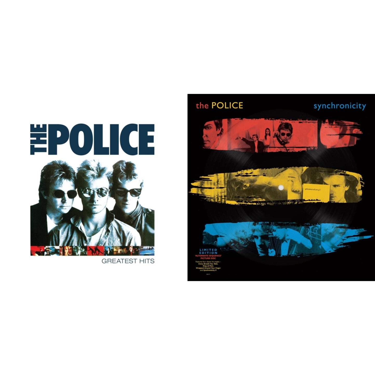 Police - Greatest Hits (2LP) & Synchronicity (Picture Disc)