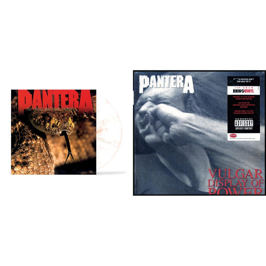 Pantera - Great Southern Trendkill (Marbled Orange LP Vinyl) (I) & Vulgar Display Of Power