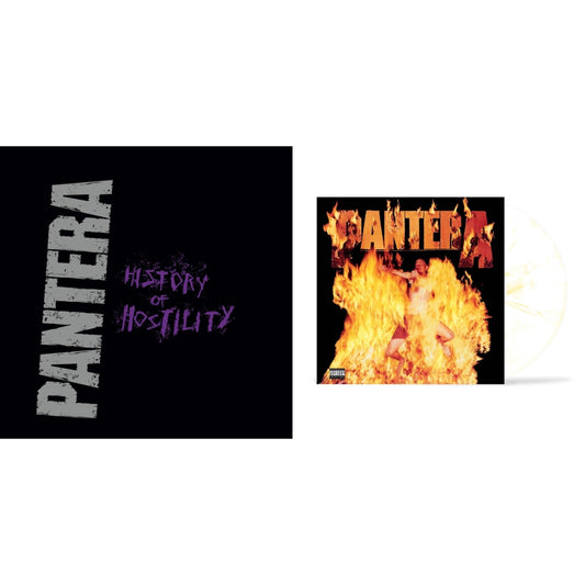 Pantera - Reinventing The Steel (Marbled Yellow LP Vinyl) (I) & History Of Hostility
