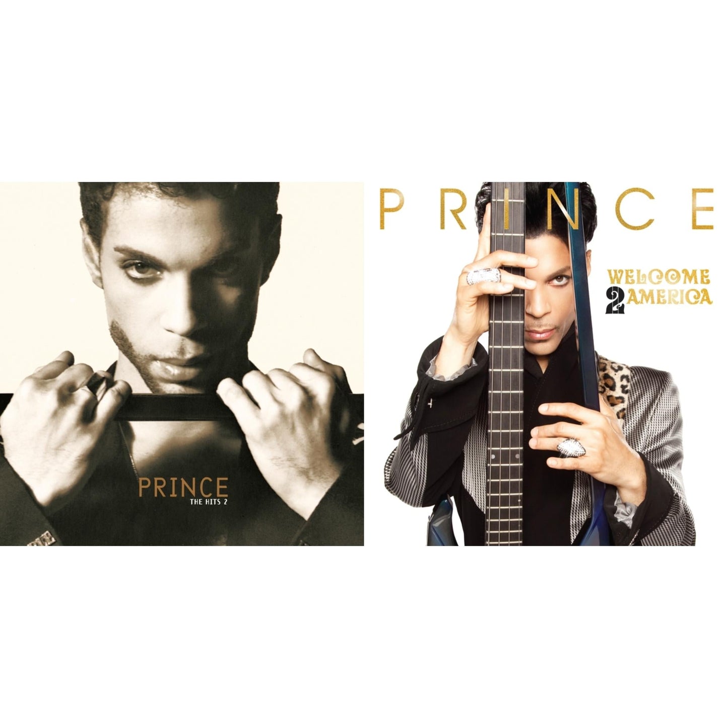 Prince - Hits 2 (X) (2LP) & Welcome 2 America (2LP)
