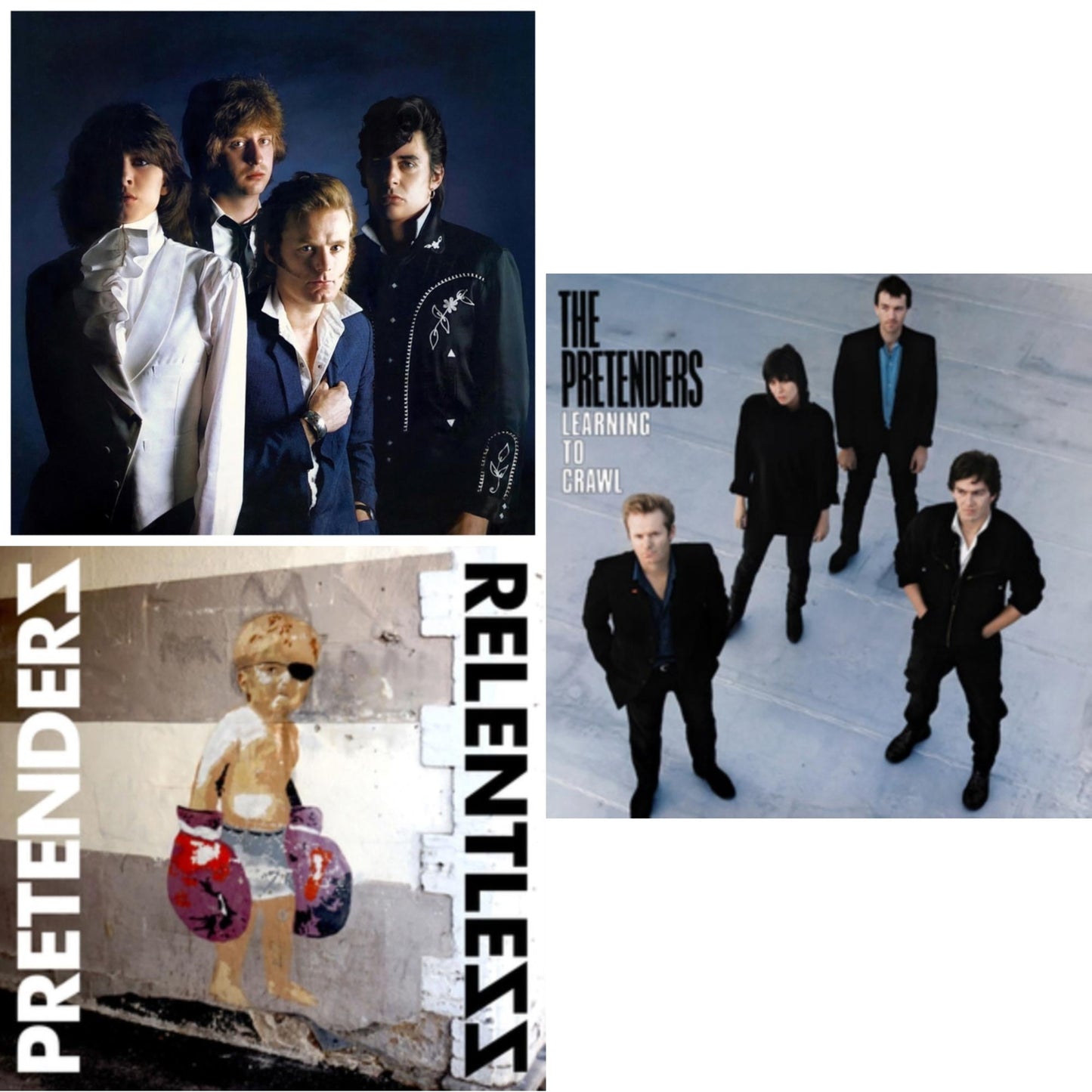 Pretenders - Pretenders Ii (2018 Remaster) & Relentless & Learning To Crawl (40Th Anniversary Edition/Remaster) - LP Vinyl Bundle