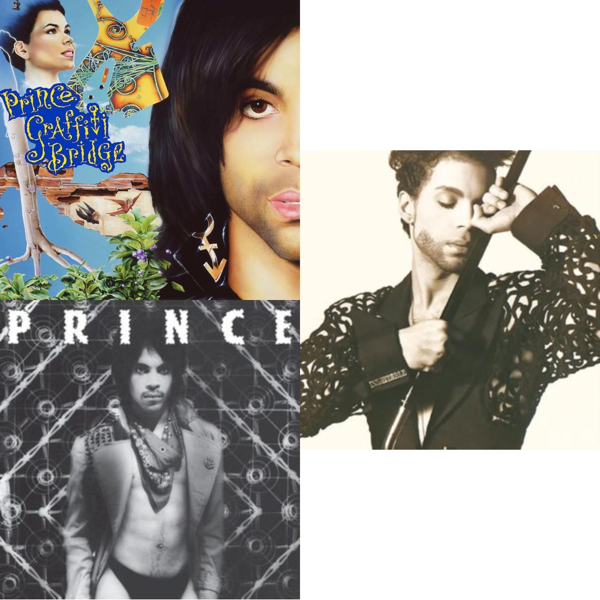 Prince - Dirty Mind (X) & Hits 1 (X) & Music From Graffiti Bridge (X) - CD Bundle