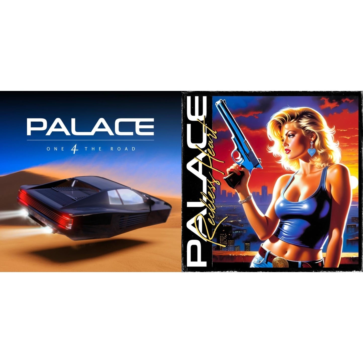 Palace - One 4 The Road & Reckless Heart - CD Bundle
