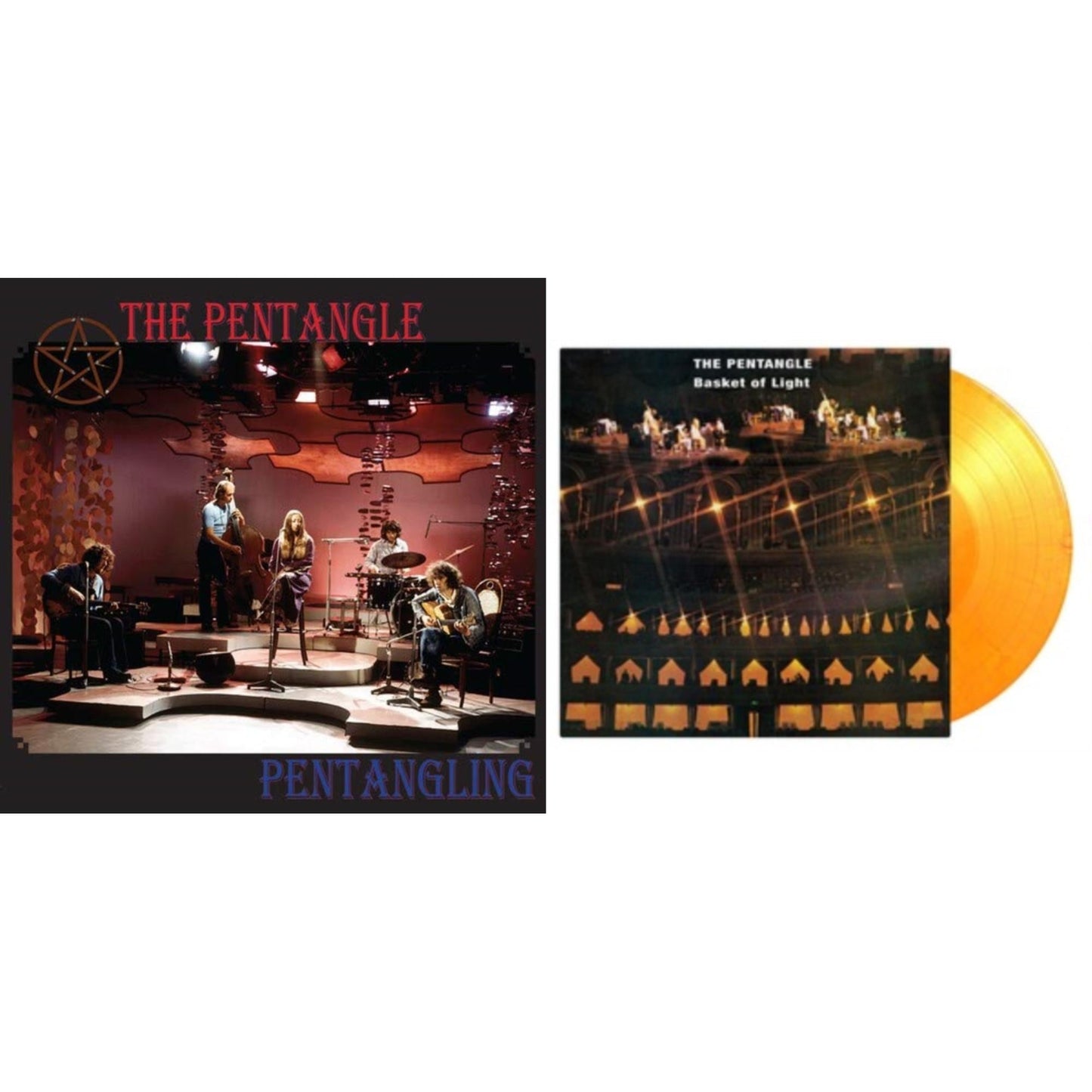 Pentangle - Pentangling & Basket Of Light (Limited/Yellow & Orange Marbled LP Vinyl/180G)