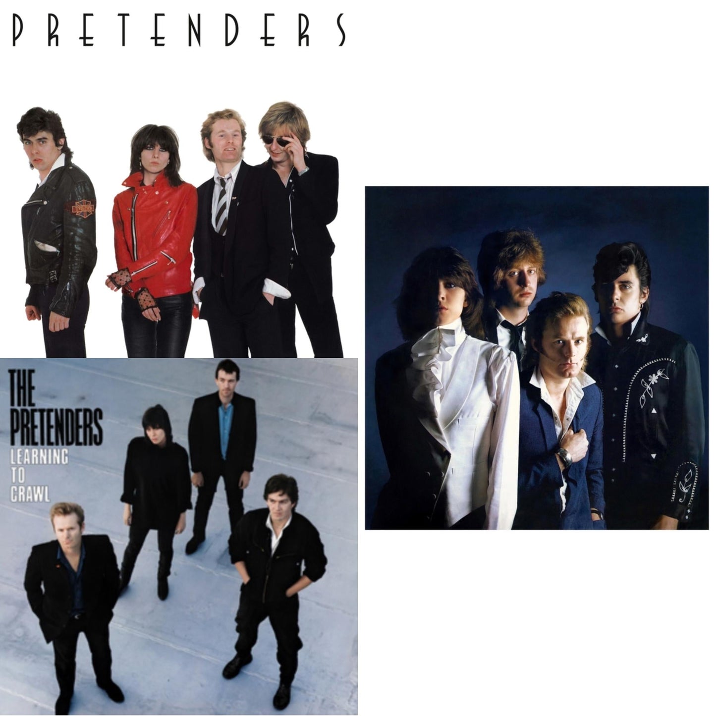 Pretenders - Pretenders (2018 Remaster) & Pretenders Ii (2018 Remaster) & Learning To Crawl (40Th Anniversary Edition/Remaster) - LP Vinyl Bundle