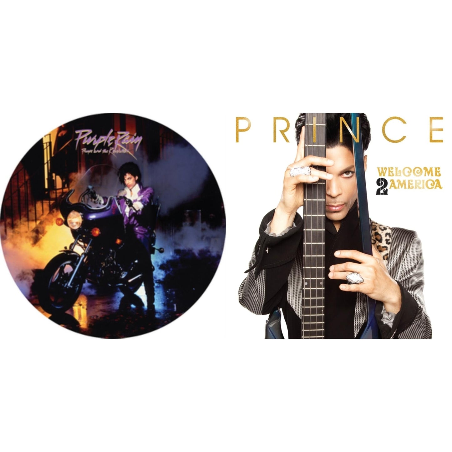 Prince - Purple Rain Ost (Picture Disc) & Welcome 2 America (2LP)