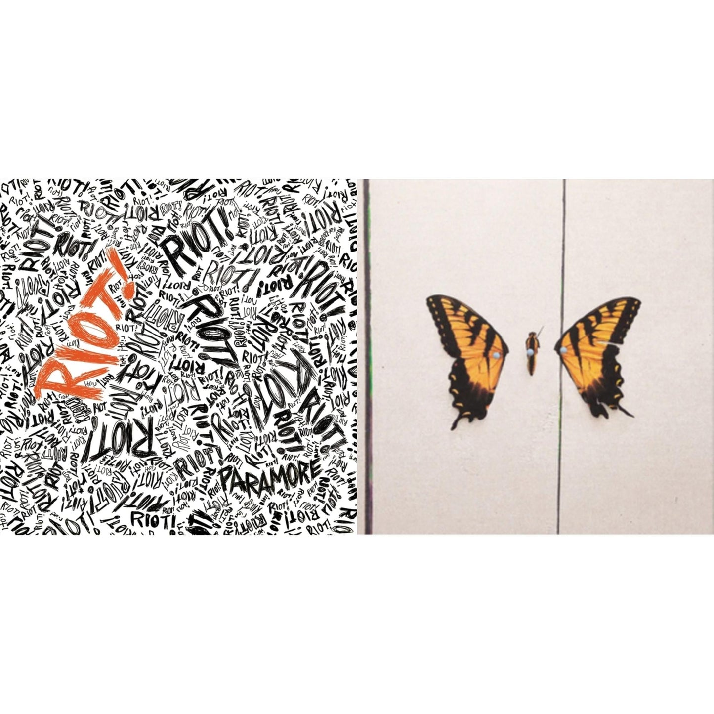 Paramore - Riot! (Fbr 25Th Anniversary Edtion/Silver LP Vinyl) & Brand New Eyes