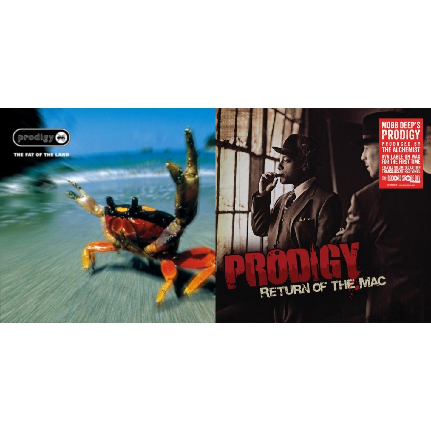 Prodigy - Fat Of The Land & Return Of The Mac (Opaque Red LP Vinyl)