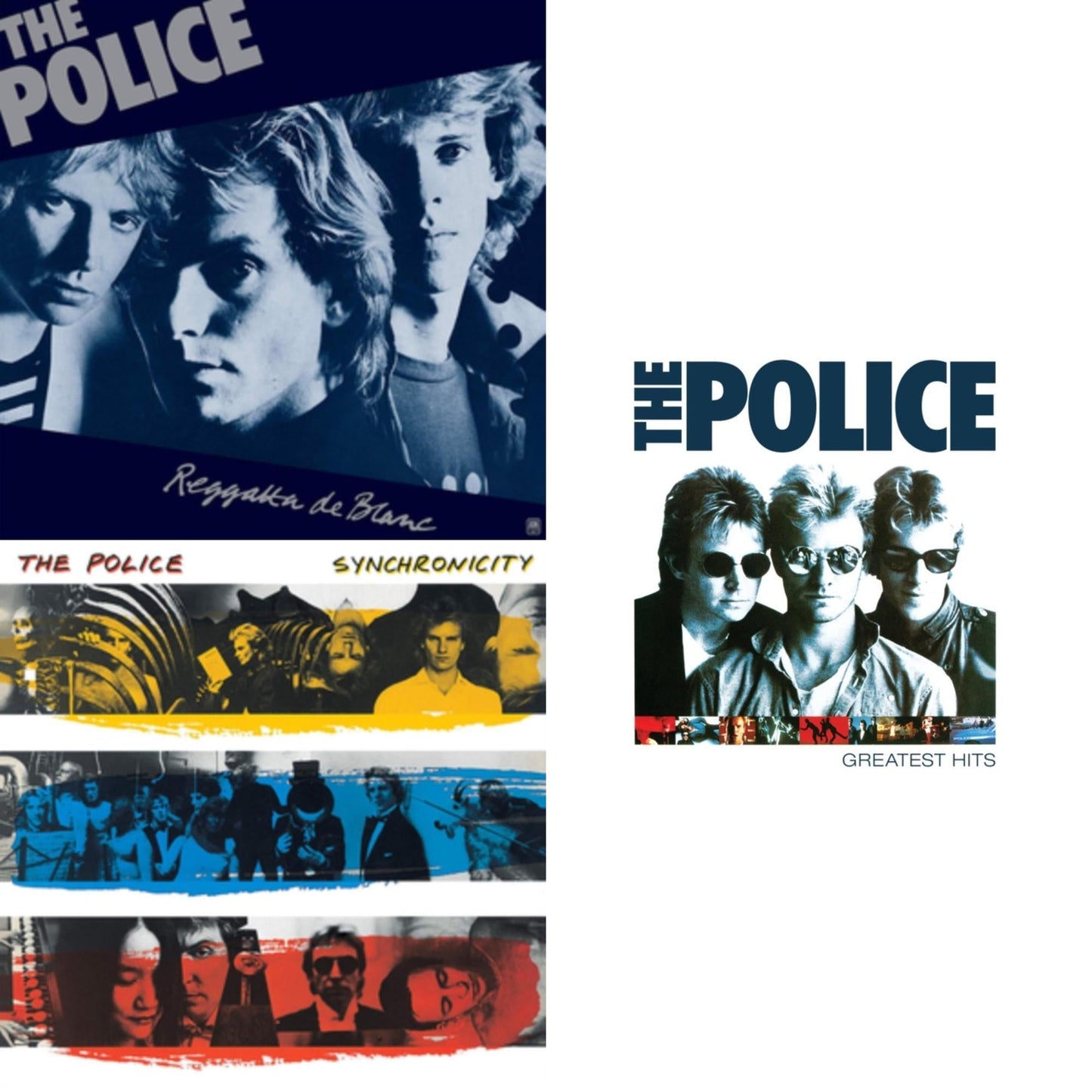 Police - Reggatta De Blanc & Synchronicity & Greatest Hits (2LP)