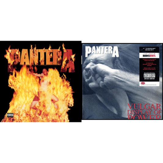 Pantera - Reinventing The Steel & Vulgar Display Of Power - LP Vinyl Bundle