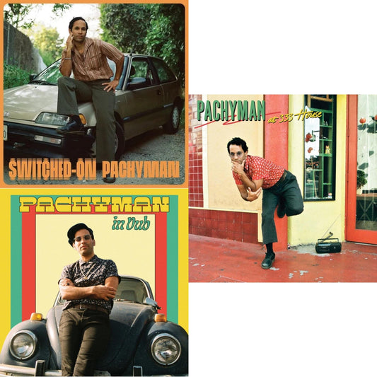 Pachyman - Switched-On & In Dub & At 333 House - LP Vinyl Bundle