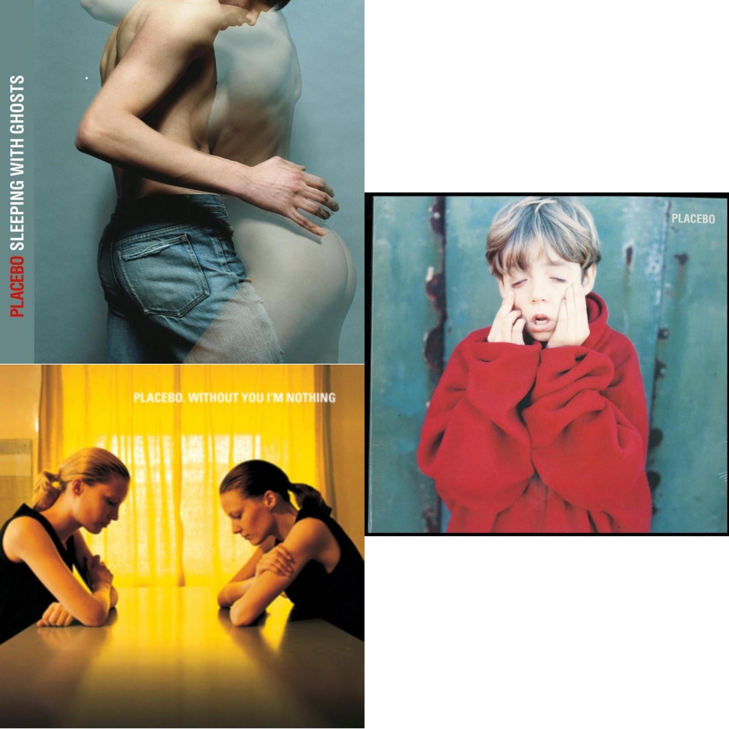Placebo - Placebo & Without You I'm Nothing & Sleeping With Ghosts - LP Vinyl Bundle