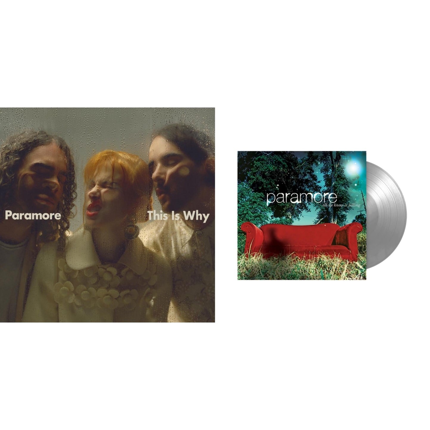 Paramore - This Is Why & All We Know Is Falling (Silver LP Vinyl)