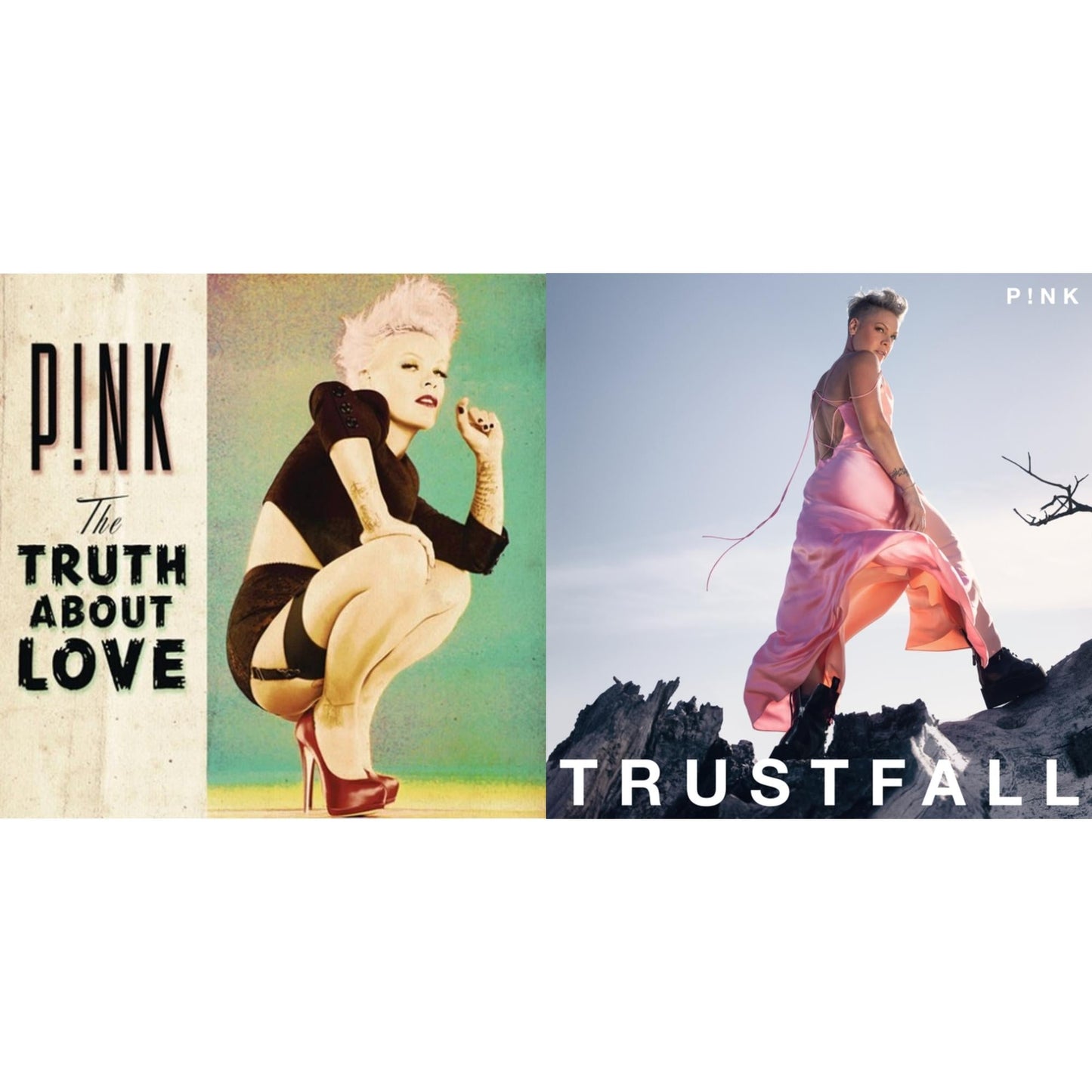 Pink - Trustfall & Truth About Love - LP Vinyl Bundle