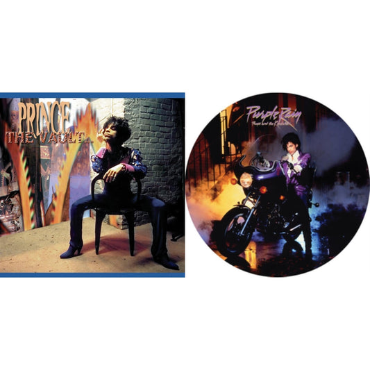 Prince - Purple Rain Ost (Picture Disc) & Vault - Old Friends 4 Sale - LP Vinyl Bundle