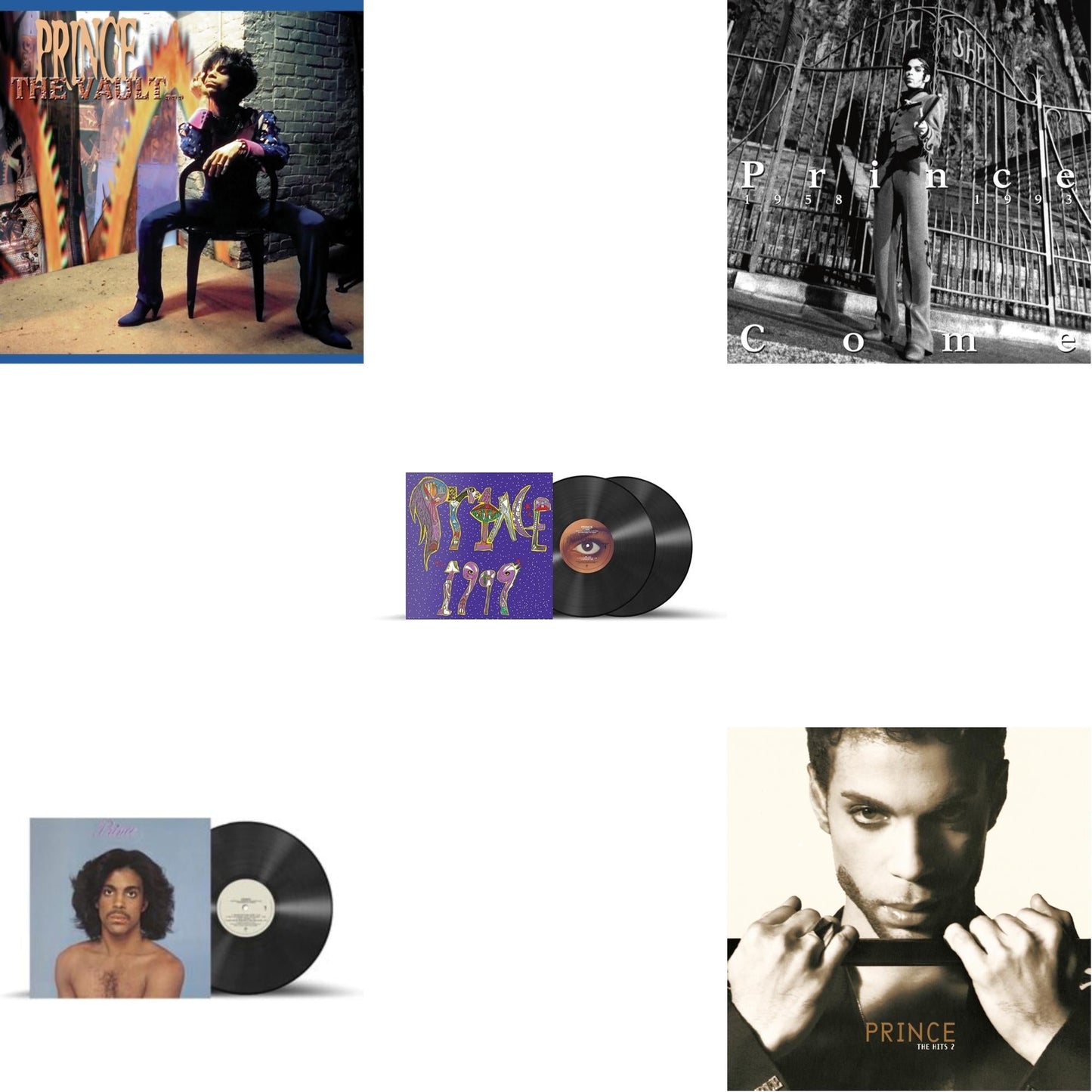 Prince - Prince (X) & 1999 (X) & Come & Vault - Old Friends 4 Sale & Hits 2 (X) (2LP)
