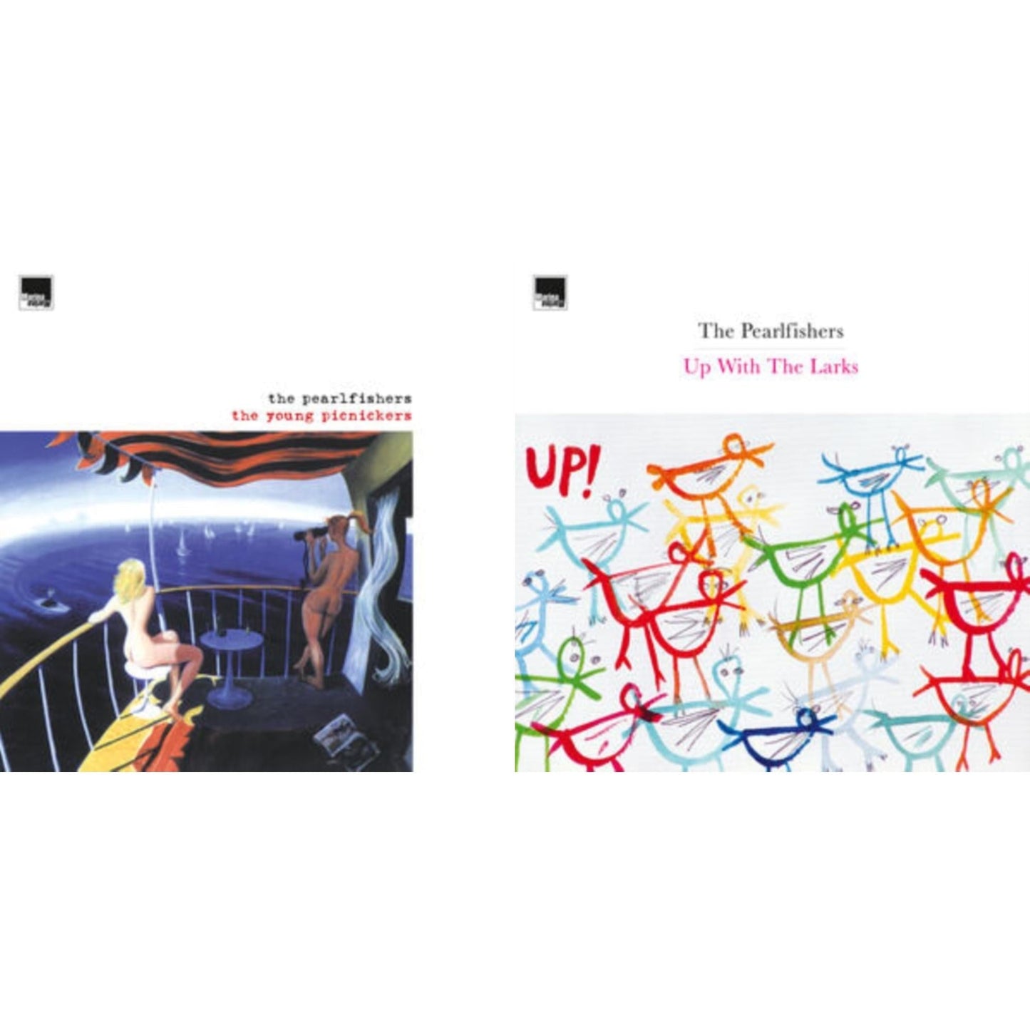 Pearlfishers - Young Picnickers & Up With The Larks - LP Vinyl Bundle