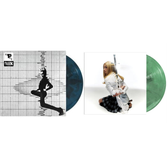 Poppy - Flux (Black Inside Transparent Electric Blue LP Vinyl) (I) & Zig (Mint Green/Black & White Marble LP Vinyl)