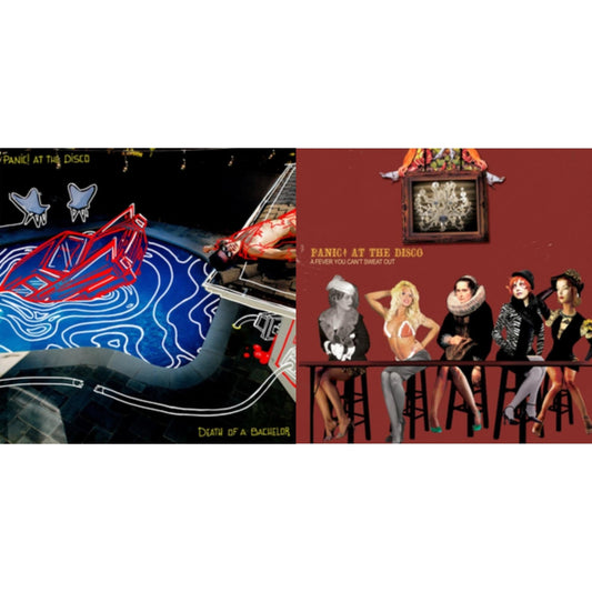Panic! At The Disco - Death Of A Bachelor & Fever You Can't Sweat Out - CD Bundle