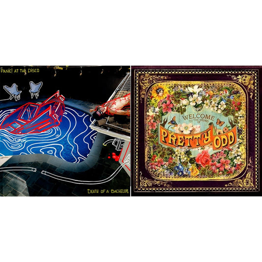Panic! At The Disco - Death Of A Bachelor (Fbr 25Th Anniversary/Silver LP Vinyl) & Pretty Odd