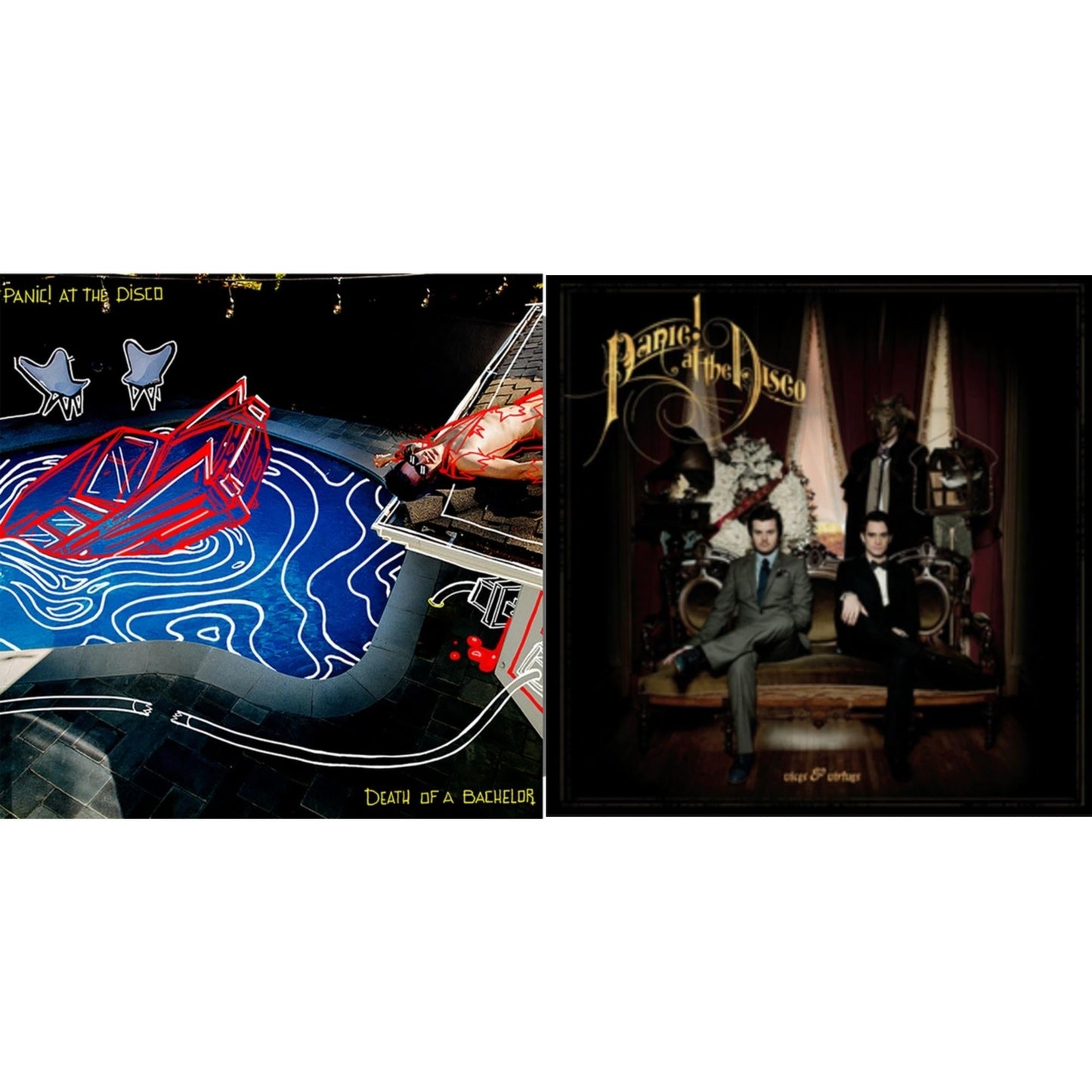 Panic! At The Disco - Death Of A Bachelor (Fbr 25Th Anniversary/Silver LP Vinyl) & Vices & Virtues