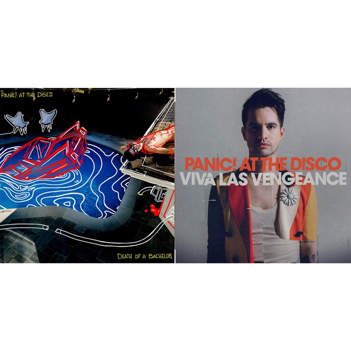 Panic! At The Disco - Death Of A Bachelor (Fbr 25Th Anniversary/Silver LP Vinyl) & Viva Las Vengeance