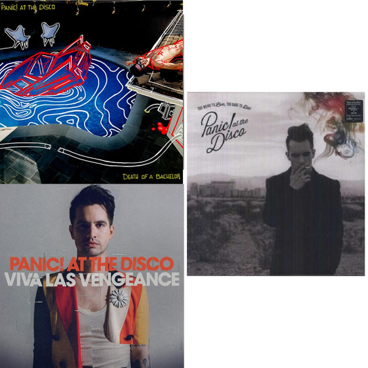 Panic! At The Disco - Viva Las Vengeance & Death Of A Bachelor (Fbr 25Th Anniversary/Silver LP Vinyl) & Too Weird To Live Too Rare To Die