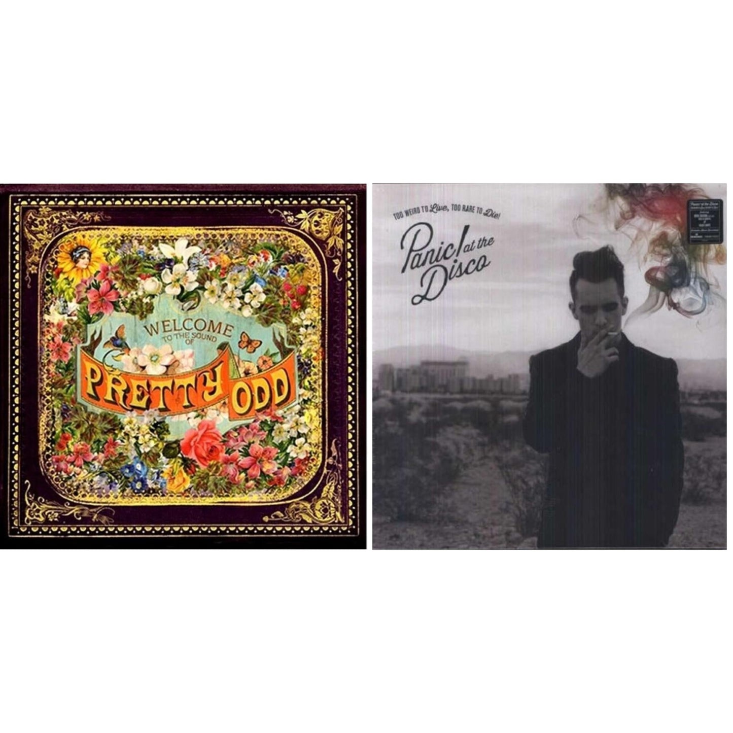 Panic! At The Disco - Too Weird To Live Too Rare To Die & Pretty Odd - LP Vinyl Bundle