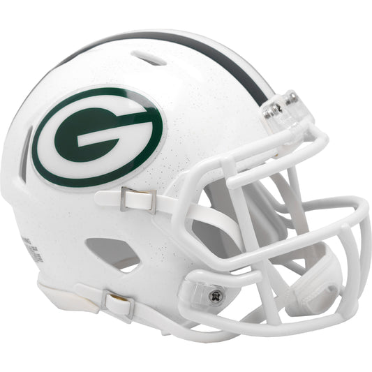 GREEN BAY PACKERS Riddell 2024 On-Field Alternate Speed Mini  Football Helmet