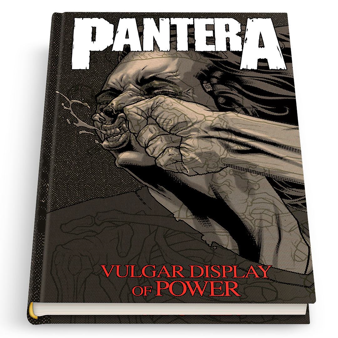 Pantera Vulgar Display of Power Hardcover Book