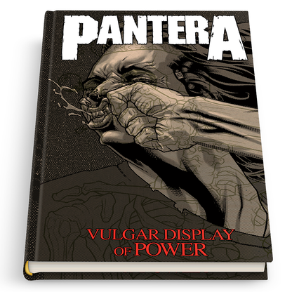 Pantera Vulgar Display of Power Hardcover Book