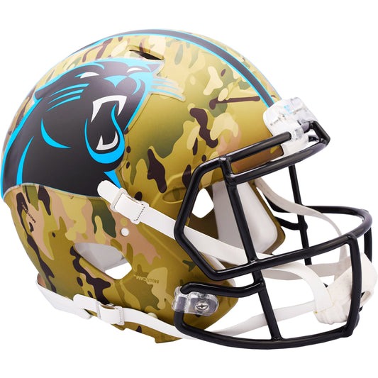Carolina Panthers CAMO Full Size Authentic Football Helmet
