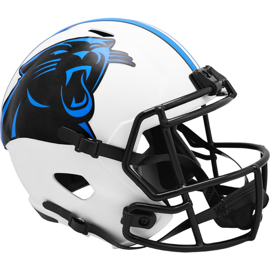 Carolina Panthers LUNAR Full Size Replica Football Helmet