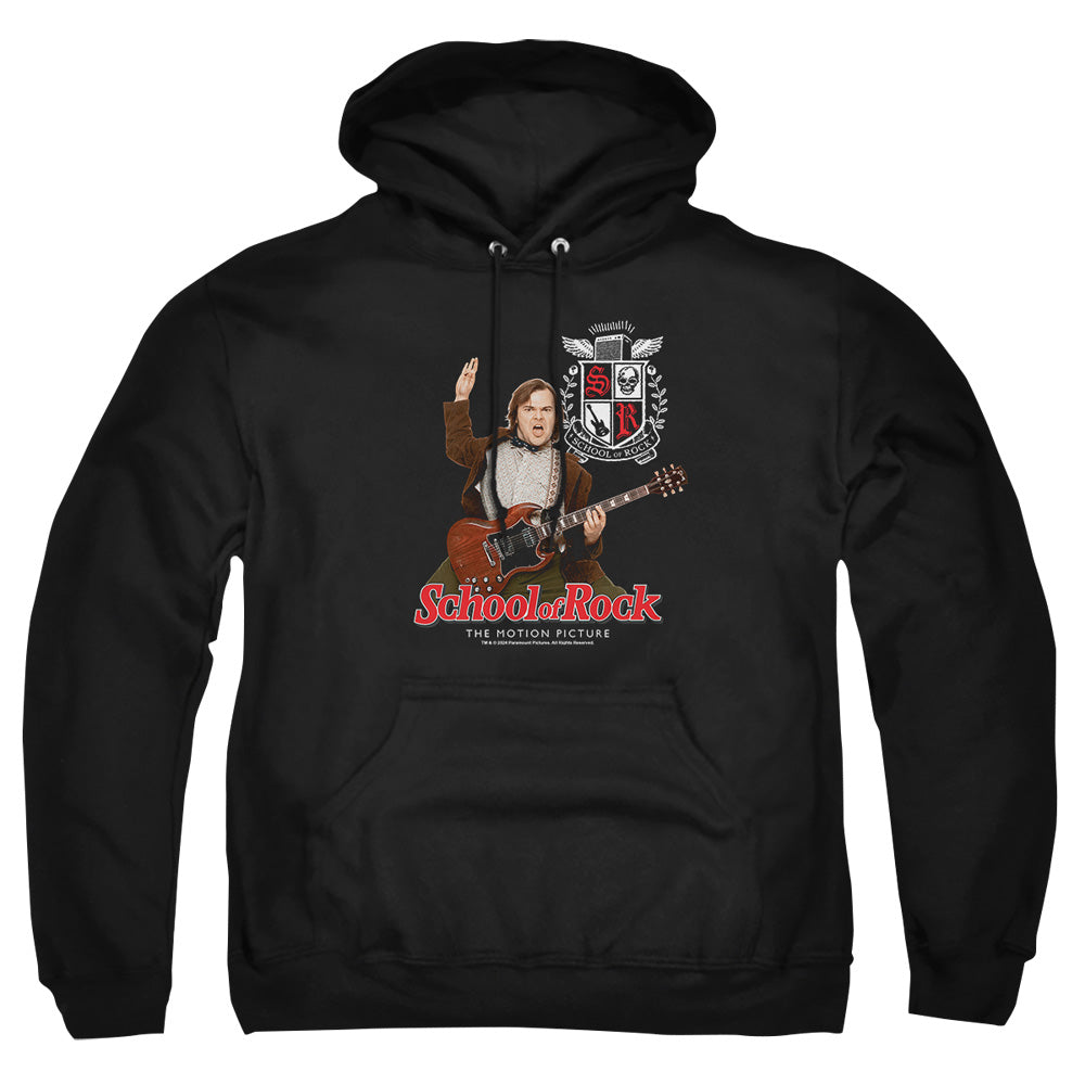 School Of Rock The Teacher Is In Mens Hoodie Black Officially Licensed