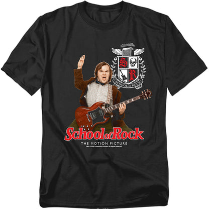School Of Rock The Teacher Is In Mens T Shirt Black Officially Licensed
