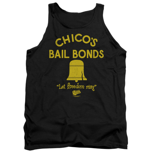 Bad News Bears Chicos Bail Bonds Mens Tank Top Shirt Black