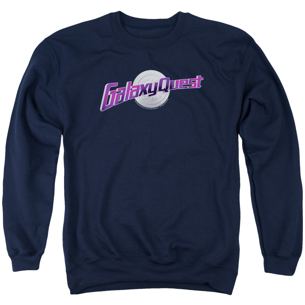 Galaxy Quest Logo Mens Crewneck Sweatshirt Navy