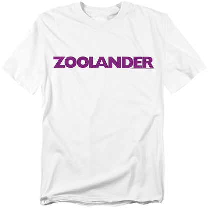 Zoolander Logo Mens T Shirt White Officially Licensed