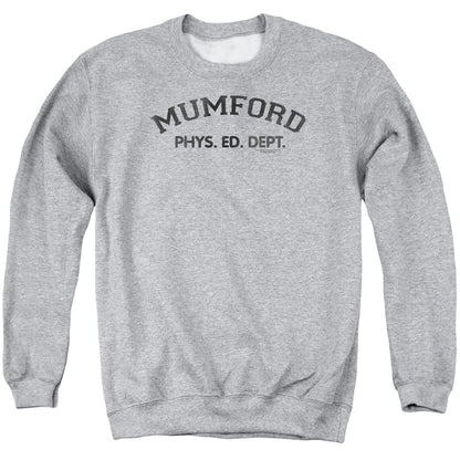 Beverly Hills Cop Mumford Mens Crewneck Sweatshirt Athletic Heather Officially Licensed