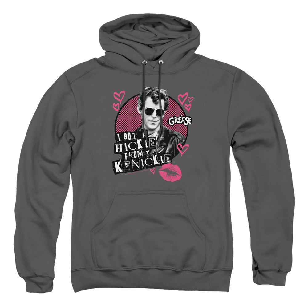 Grease Kenickie Mens Hoodie Charcoal Officially Licensed