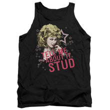 Load image into Gallery viewer, Grease Tell Me About It Stud Mens Tank Top Shirt Black