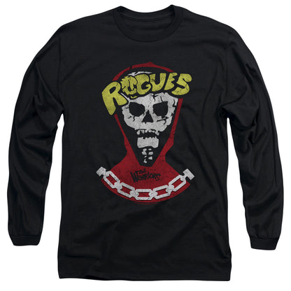 Warriors The Rogues Mens Long Sleeve Shirt Black Officially Licensed