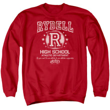 Load image into Gallery viewer, Grease Rydell High Mens Crewneck Sweatshirt Red