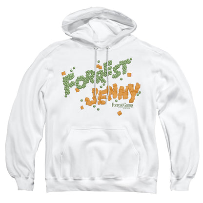 Forrest Gump Peas And Carrots Mens Hoodie White