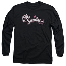 Load image into Gallery viewer, Grease Oh Sandy Mens Long Sleeve Shirt Black