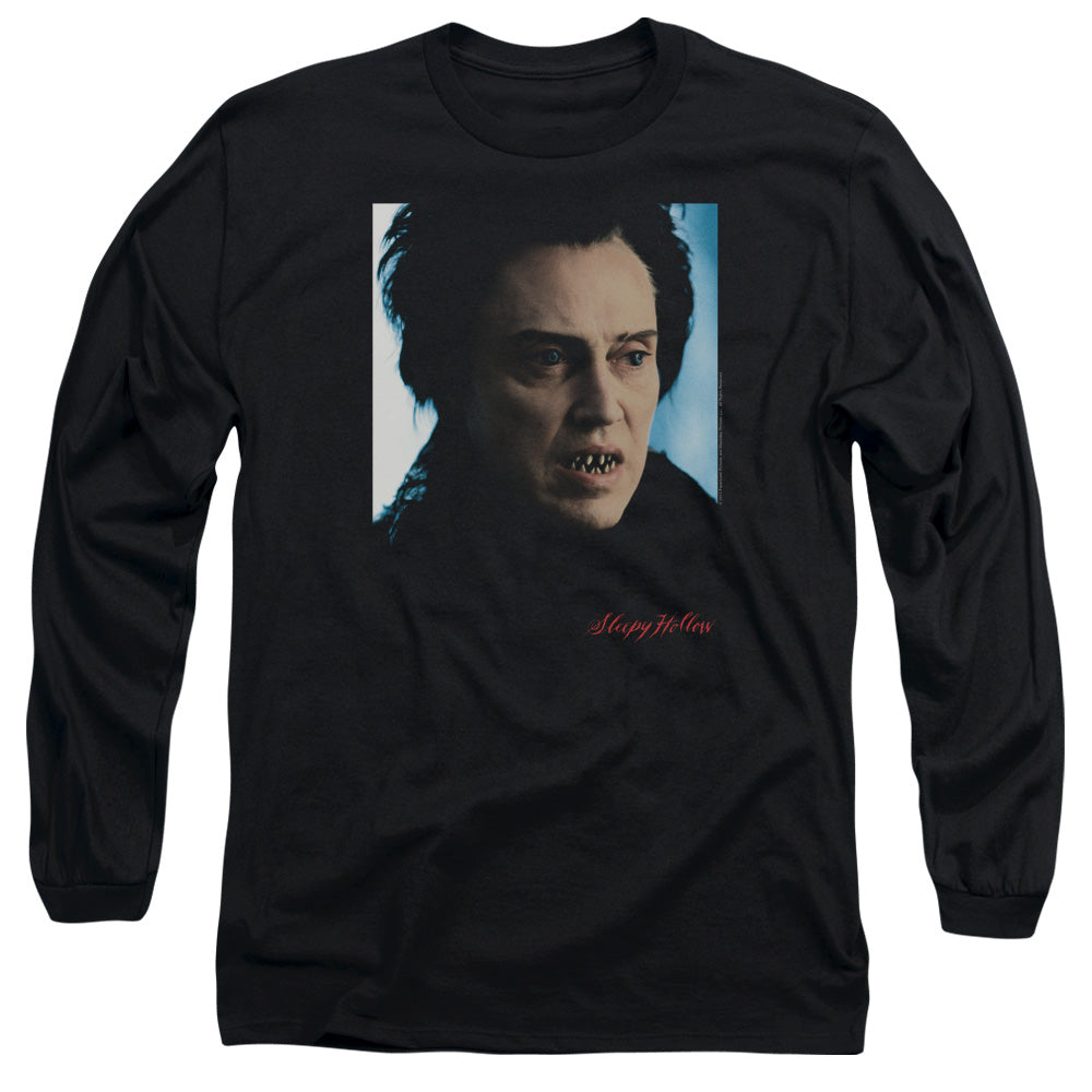 Sleepy Hollow Horseman Mens Long Sleeve Shirt Black Officially Licensed Officially Licensed