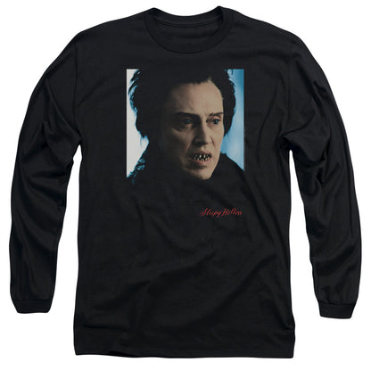 Sleepy Hollow Horseman Mens Long Sleeve Shirt Black Officially Licensed Officially Licensed