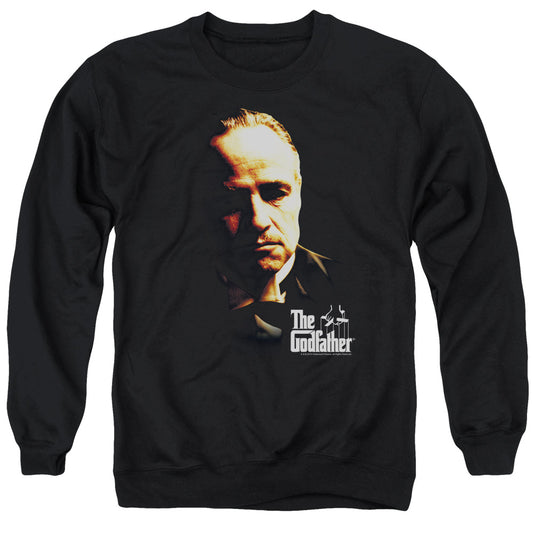 Godfather Don Vito Mens Crewneck Sweatshirt Black Officially Licensed