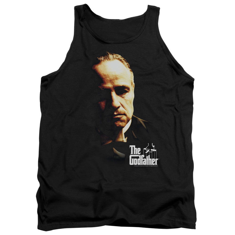 Godfather Don Vito Mens Tank Top Shirt Black