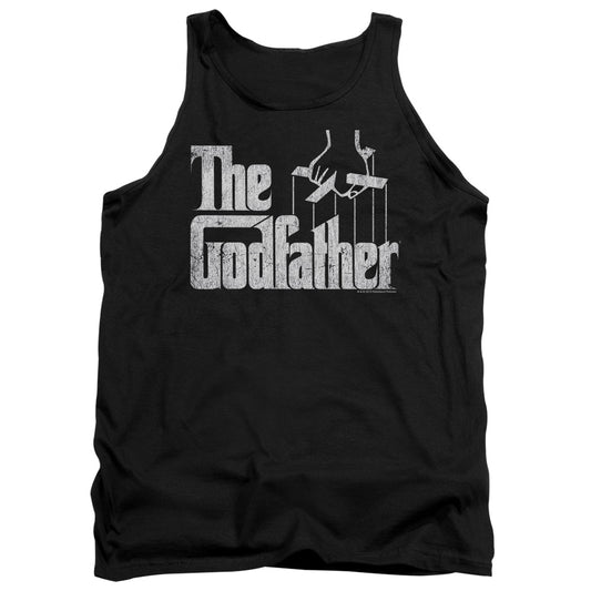 Godfather Logo Mens Tank Top Shirt Black